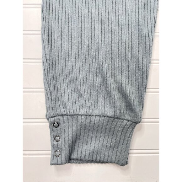 LUCKY BRAND Women's Cloud Soft Green Gray Snap Hem Leisure Pants NWT XL - Picture 2 of 5